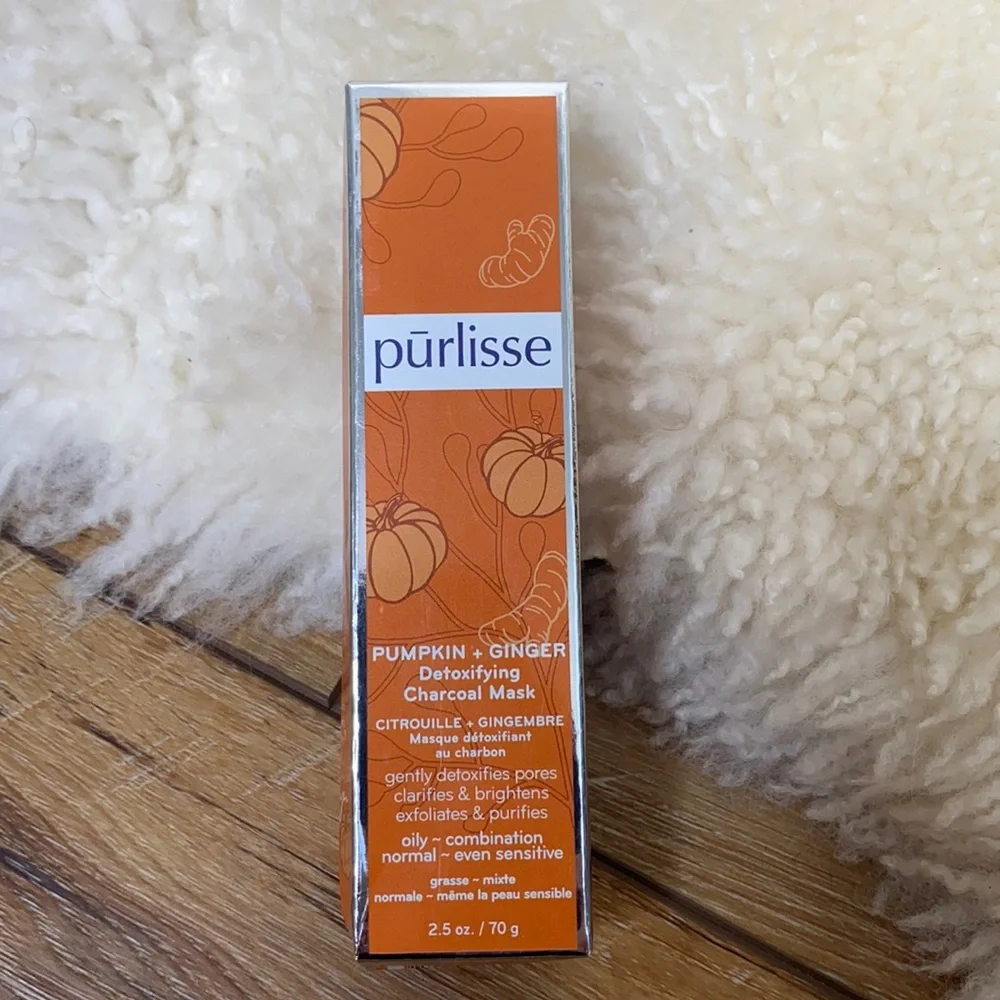 Purlisse Pumpkin‎ + Ginger Detoxifying Charcoal Mask